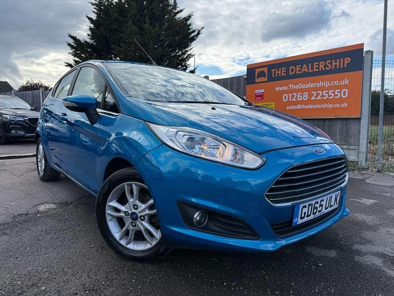 Blue Used 2015 Ford Fiesta Zetec Hatchback | £5,190 (Fair price) - Image 1/4