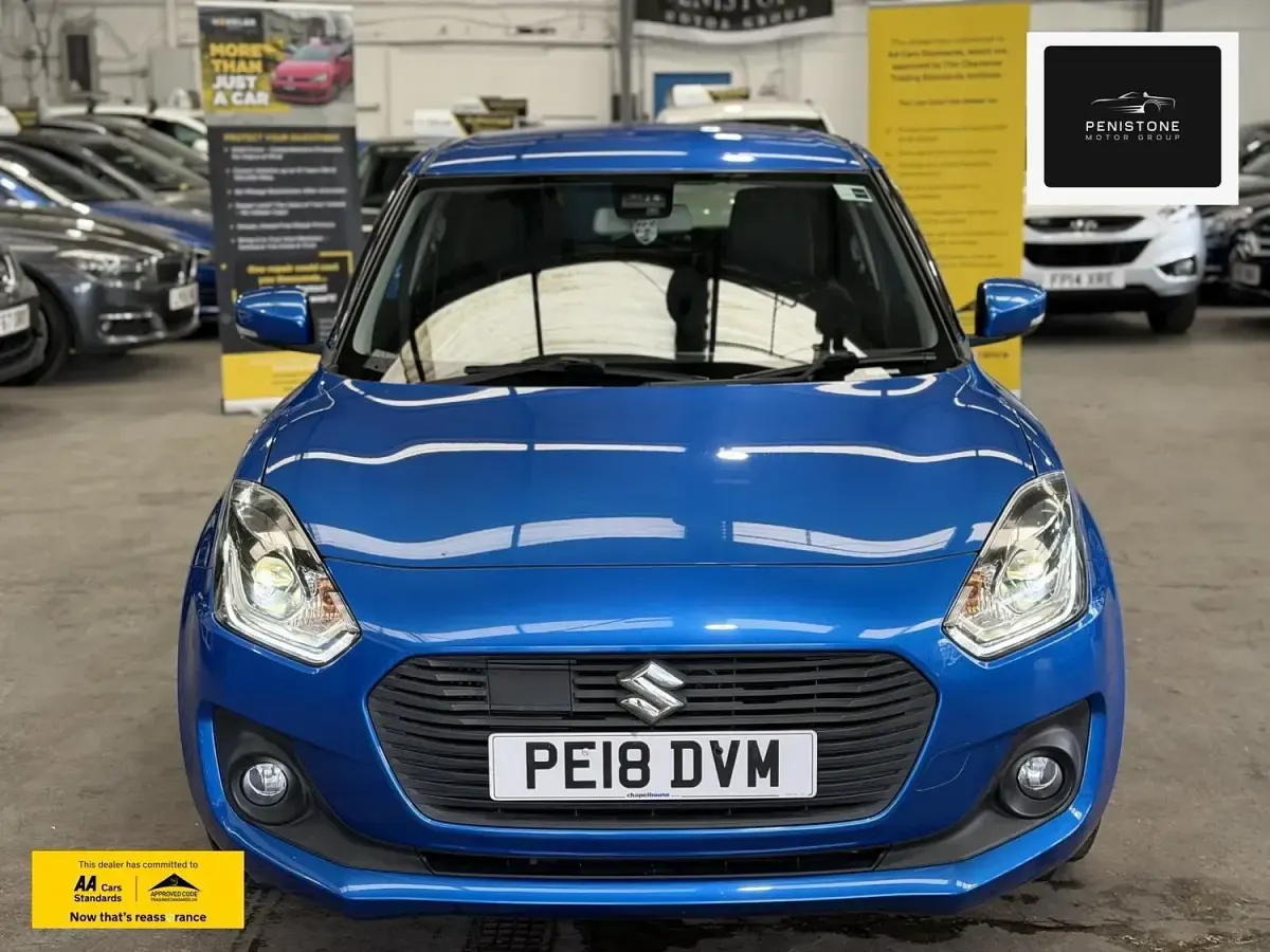 Used Suzuki Swift SZ5 111 HP (81 kW) 2018 Blue Hatchback