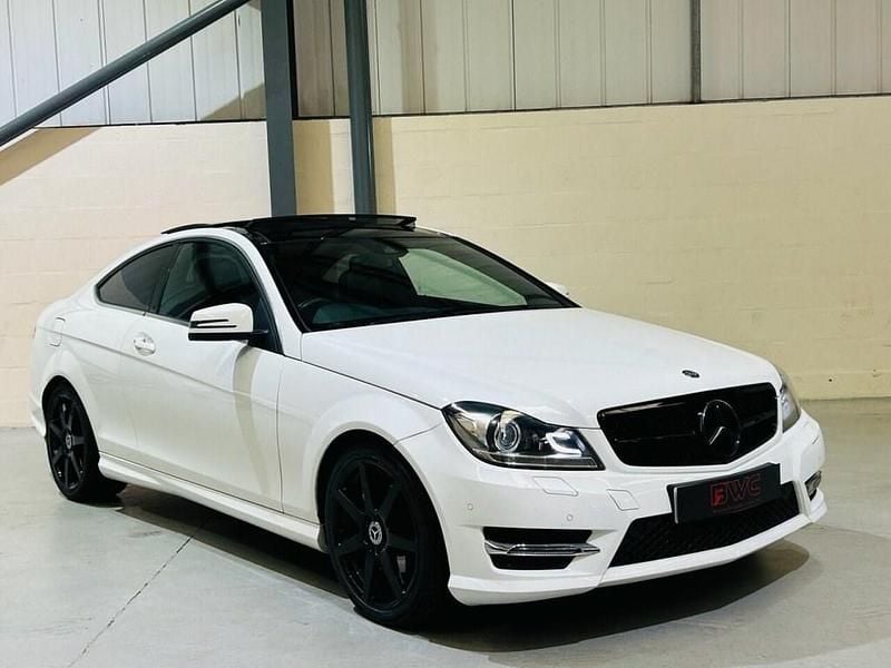 White Used 2015 Mercedes C220 Sport Edition Coupe | £11,000 (Super price) - Image 1/4