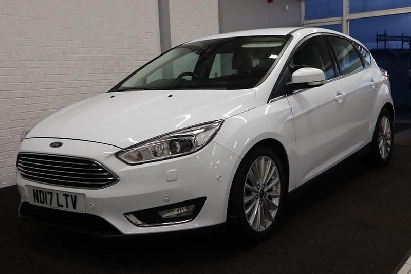 White Used 2017 Ford Focus Titanium X Hatchback | £9,750 (Good price) - Image 1/1