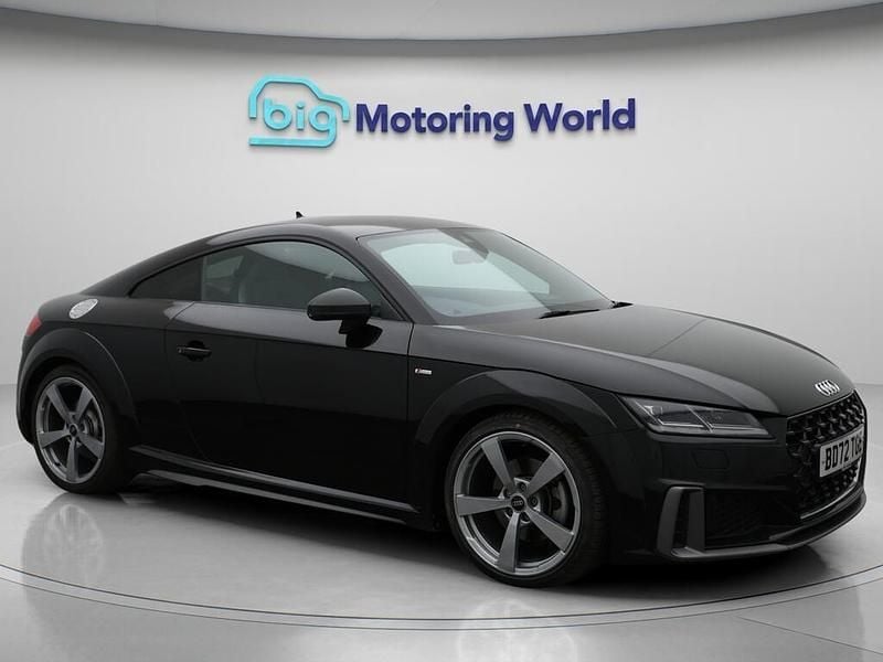 Black Used 2022 Audi TT S-Line Coupe | £25,000 (Fair price) - Image 1/4