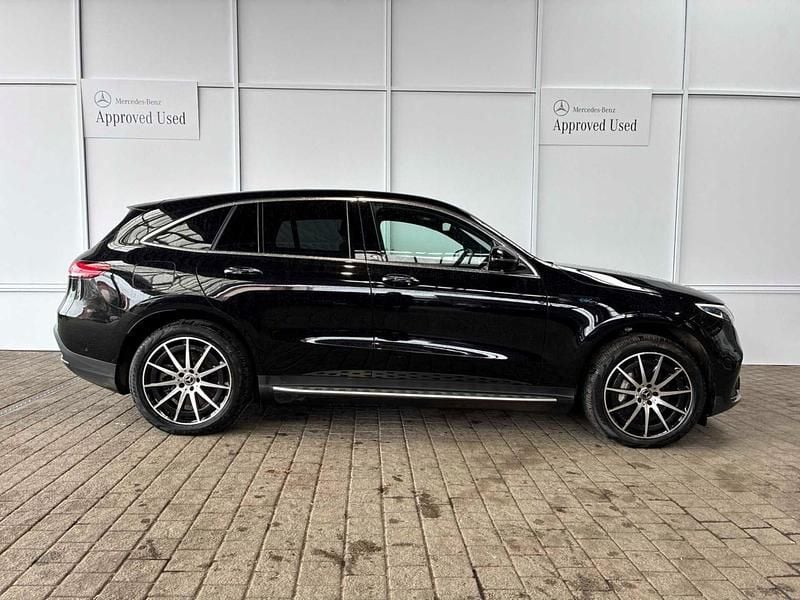 Used Mercedes EQC400 AMG line 300 kW (408 HP) 2023 Black SUV