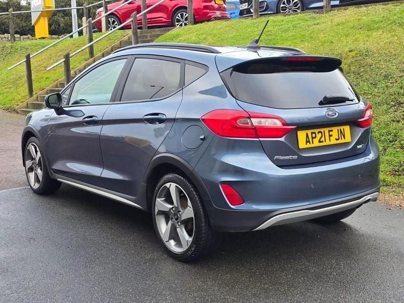 Used Ford Fiesta Active 2021 Chrome blue Hatchback