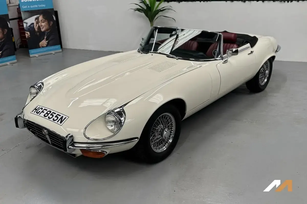 Used Jaguar E-Type 1974 White Cabriolet