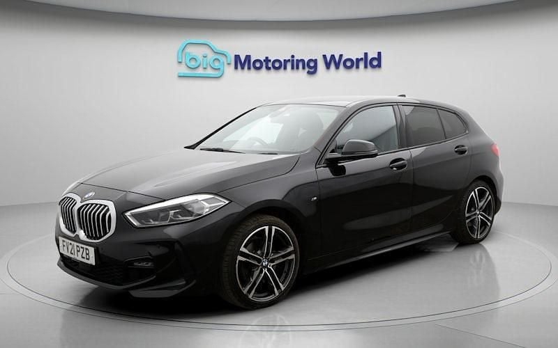 Used BMW 118 M Sport 136 HP (100 kW) 2021 Black Hatchback