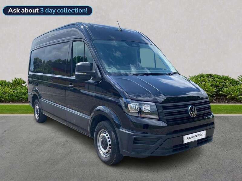 Black Used 2024 VW Crafter Van | £39,594 - Image 1/4