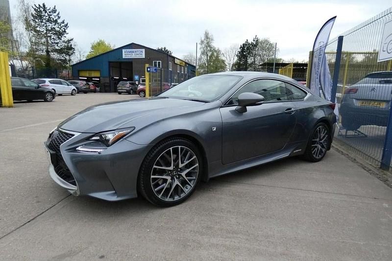 Used Lexus RC300h Sport Line 2017 Grey Coupe