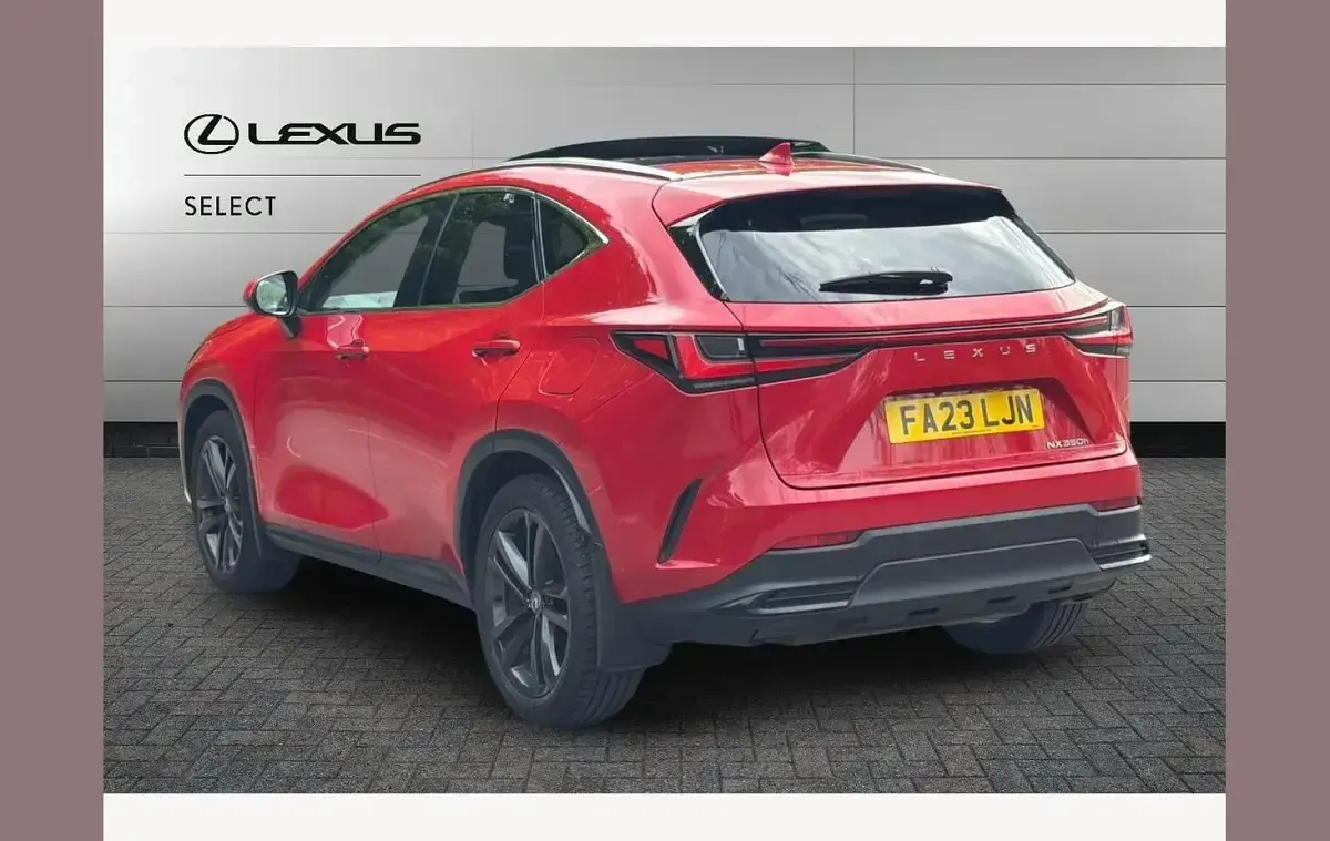 Used Lexus NX350h 242 HP (177 kW) 2023 Red SUV