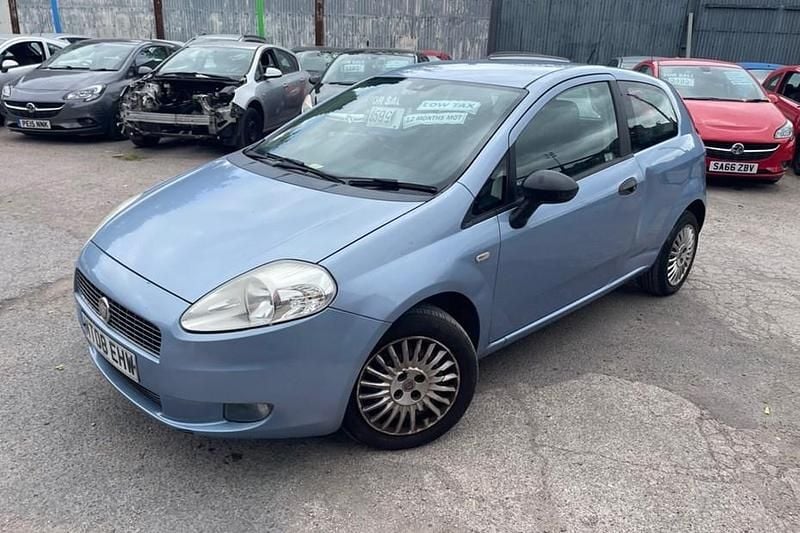 Blue Used 2008 Fiat Grande Punto Active Hatchback | £595 (Super price) - Image 1/1