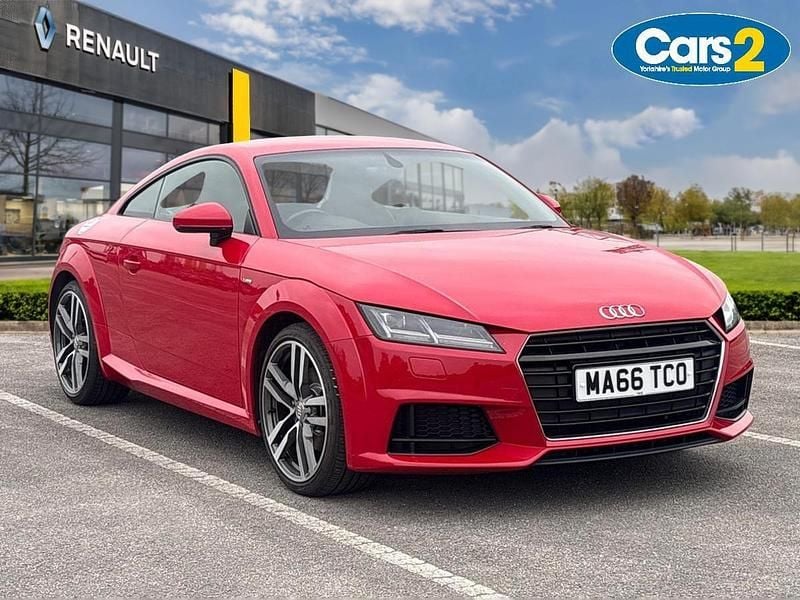 Red Used 2016 Audi TT S-Line Coupe | £13,895 (Fair price) - Image 1/4