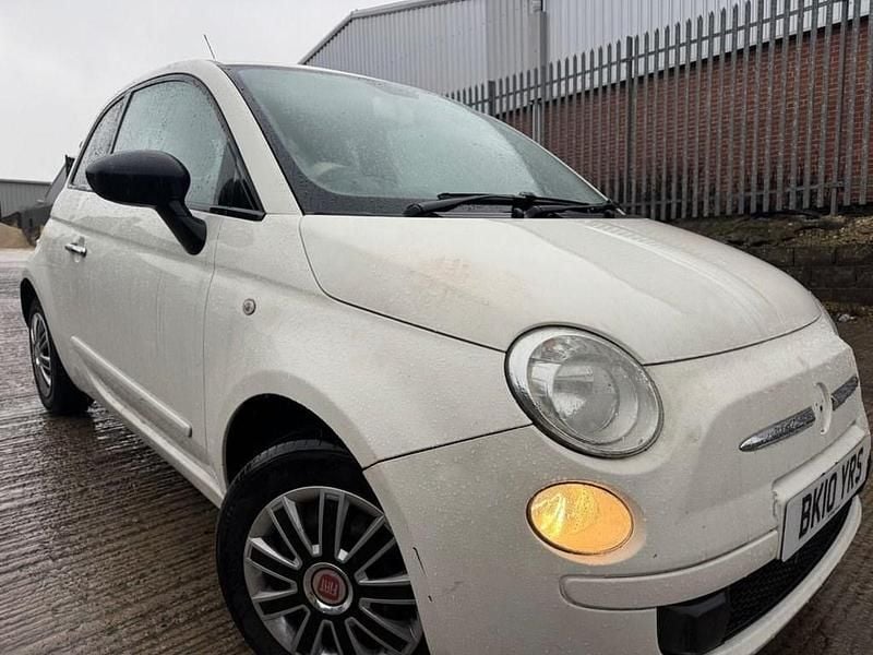Used Fiat 500 Pop 69 HP (50 kW) 2010 White Hatchback