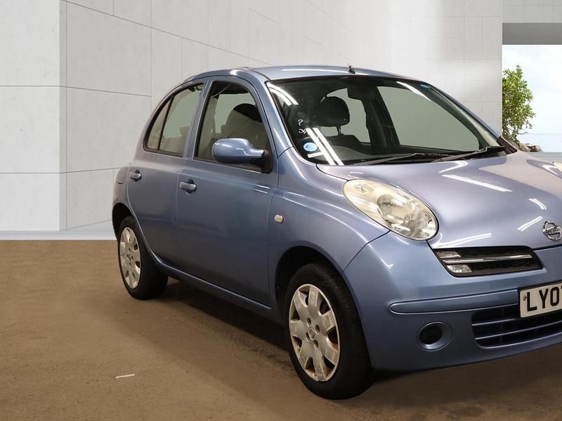 Used Nissan Micra 79 HP (58 kW) 2007 Blue Hatchback