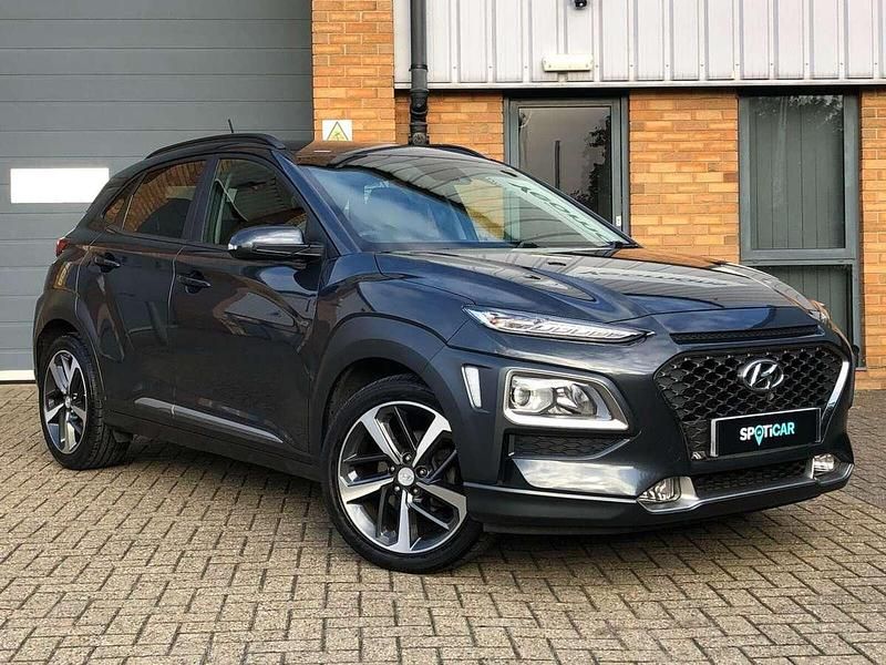 Grey Used 2018 Hyundai Kona Premium SUV | £9,991 (Fair price) - Image 1/4