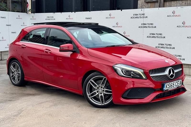 Red Used 2015 Mercedes A220 AMG Line Premium Plus Hatchback | £11,295 (Fair price) - Image 1/1