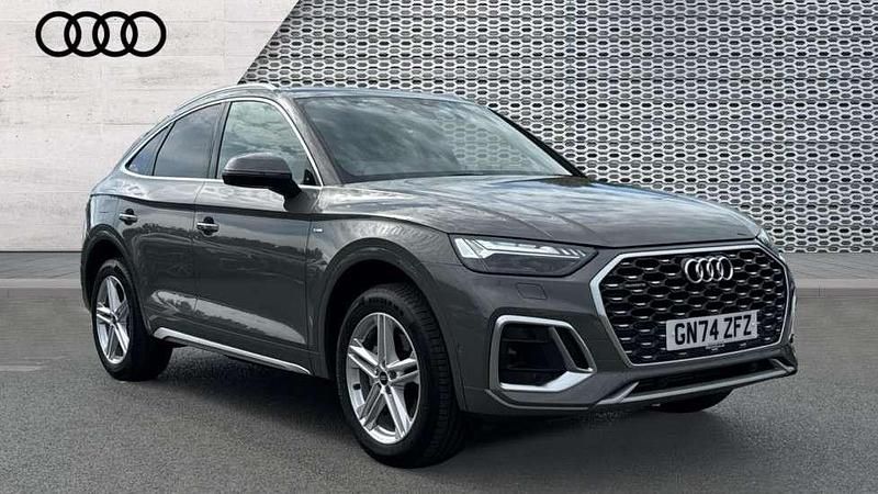 Grey Used 2024 Audi Q5 Sportback S-Line SUV | £38,268 (Good price) - Image 1/4