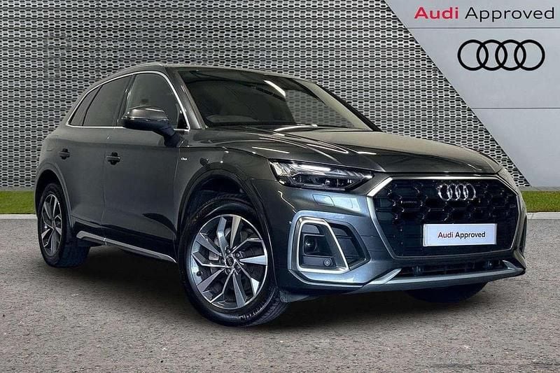 Grey Used 2022 Audi Q5 S-Line SUV | £31,995 (Fair price) - Image 1/3