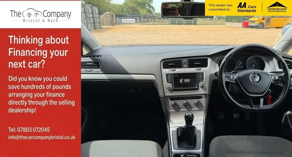 Used VW Golf VII Match 2015 Red Hatchback