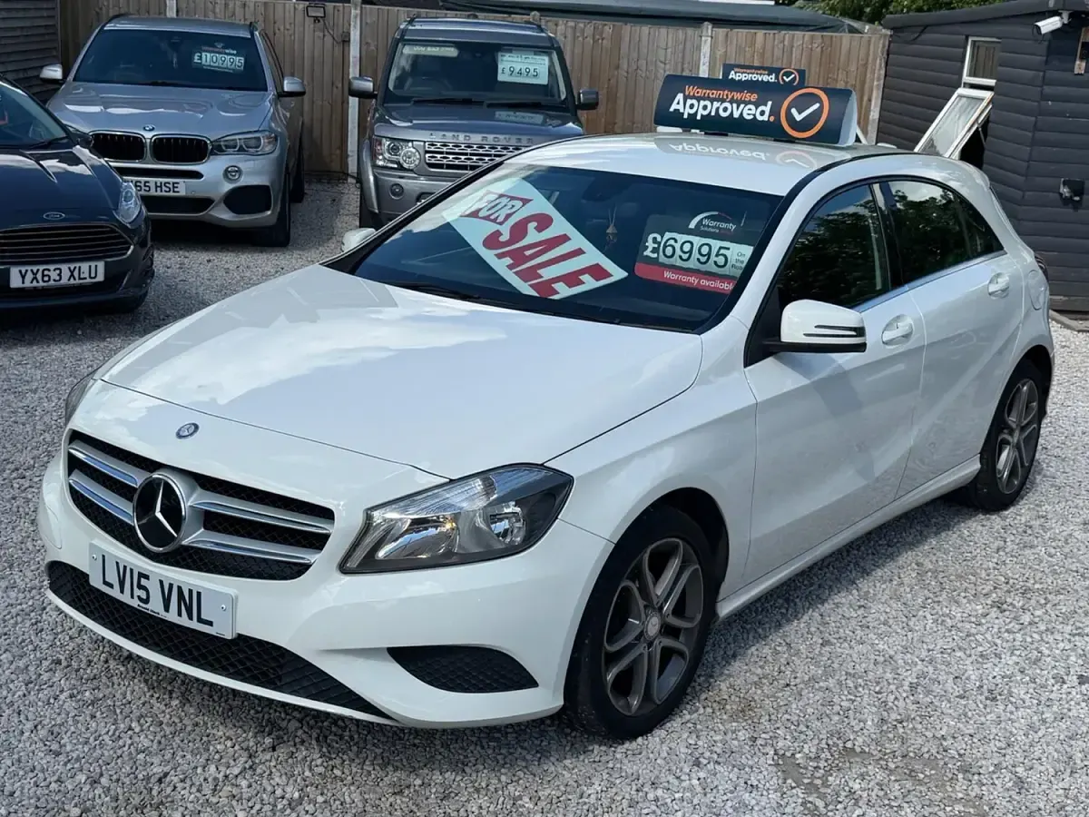 Used Mercedes A180 2015 White Hatchback