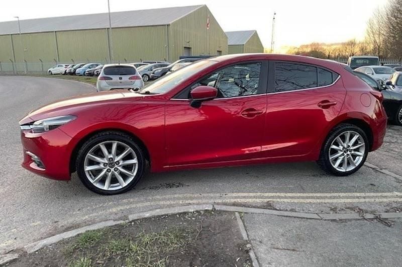 Red Used 2017 Mazda 3 Inclusive Hatchback | £6,795 (Fair price) - Image 1/1
