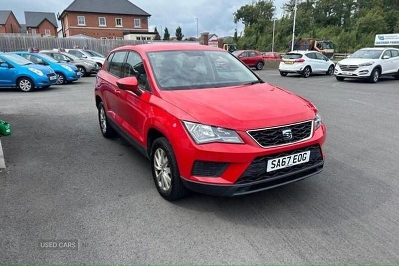 Red Used 2017 Seat Ateca Ecomotive SUV | £8,395 (Good price) - Image 1/1