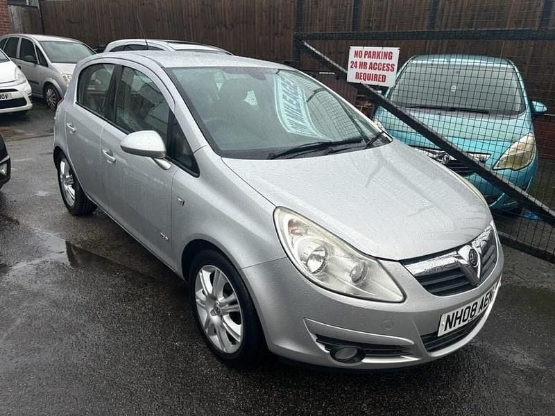 Silver Used 2008 Vauxhall Corsa Design Edition Hatchback | £2,795 (A bit pricey) - Image 1/3