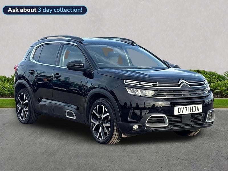 Black Used 2021 Citroën C5 Aircross PureTech SUV | £15,949 (Fair price) - Image 1/4