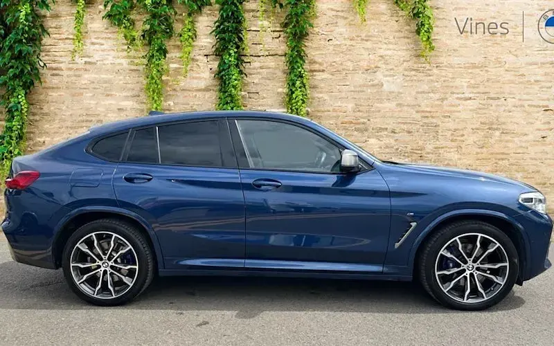 Used BMW X4 Shadowline 326 HP (239 kW) 2020 Blue SUV