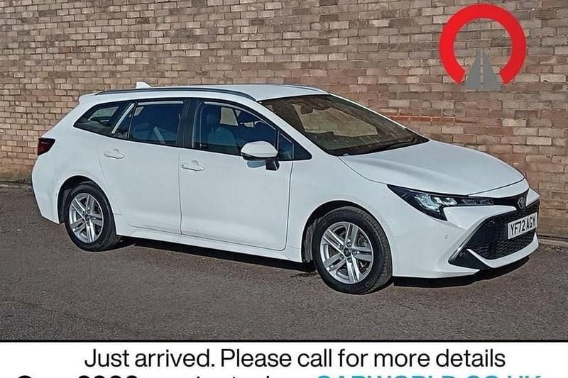 Used Toyota Corolla 122 HP (89 kW) 2022 White Estate