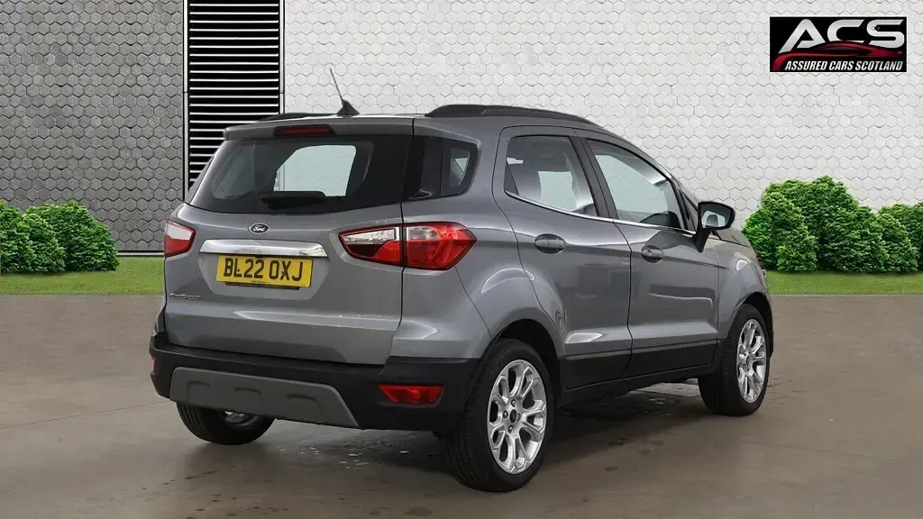 Begagnad Ford Ecosport Titanium 125 HK (91 kW) 2022 Silver SUV