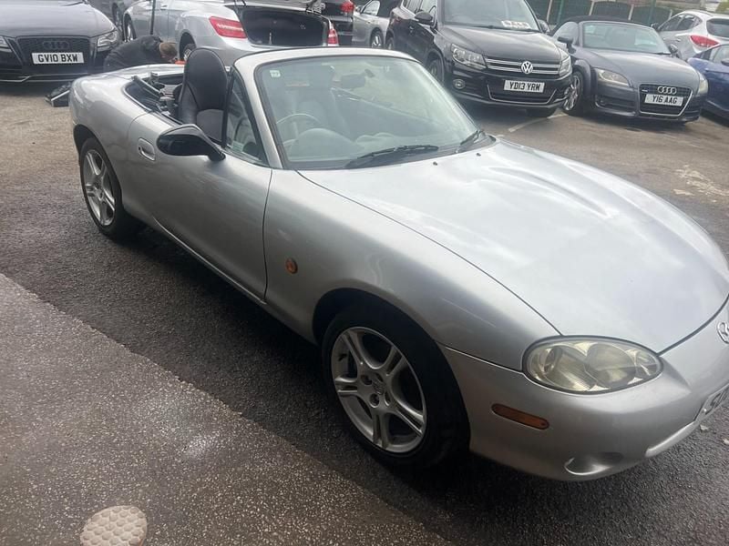 Silver Used 2005 Mazda MX5 Inclusive Cabriolet | £2,599 (Fair price) - Image 1/3