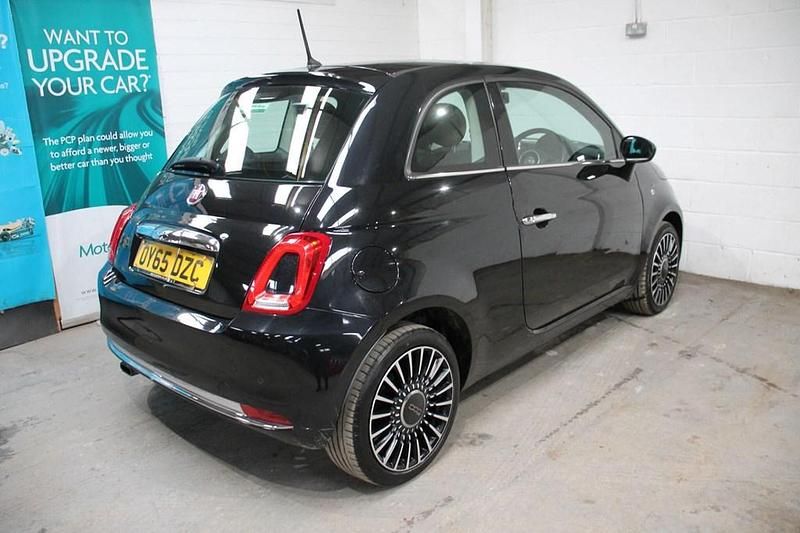 Gebraucht Fiat 500 Lounge 69 PS (50 kW) 2015 Schwarz Kleinwagen