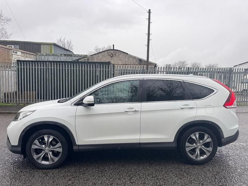 Used Honda CR-V EX 2013 White SUV