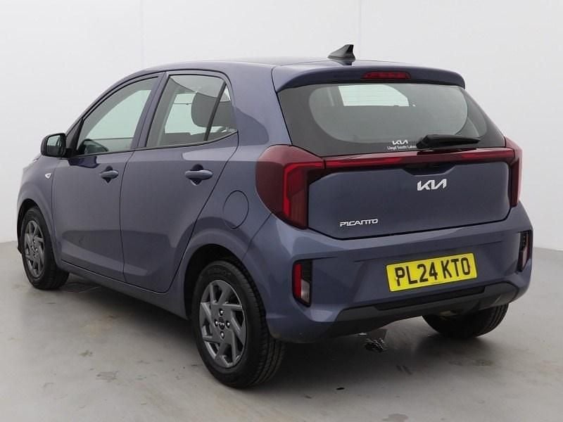 Used Kia Picanto 2024 Blue Hatchback