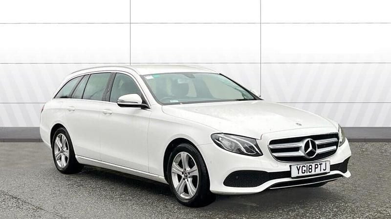 Used Mercedes E220 SE 194 HP (142 kW) 2018 White Estate