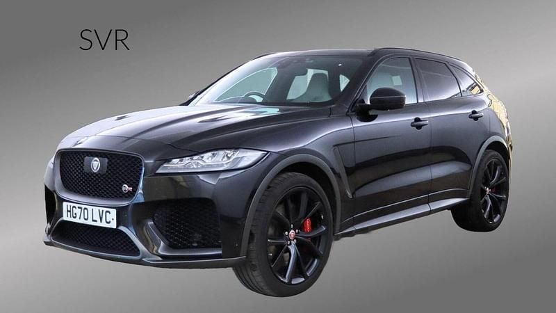 Black Used 2021 Jaguar F-Pace Supercharged SUV | £41,450 (Expensive) - Image 1/4