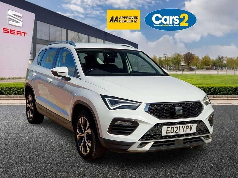 White Used 2021 Seat Ateca SE Technology SUV | £14,498 (Fair price) - Image 1/4