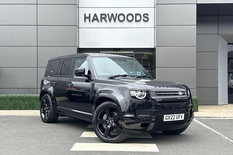 Black Used 2022 Land Rover Defender Dynamic SUV | £55,998 (Fair price) - Image 1/4