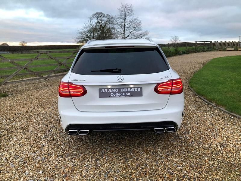 Used Mercedes C63 AMG Premium 2016 White Estate