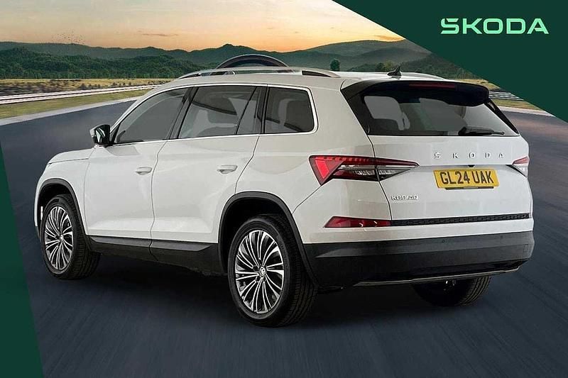 Used Skoda Kodiaq SE L Executive 150 HP (110 kW) 2024 White SUV