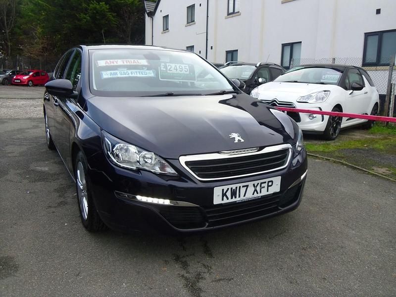 Blue Used 2017 Peugeot 308 Active Estate | £2,495 (Super price) - Image 1/4