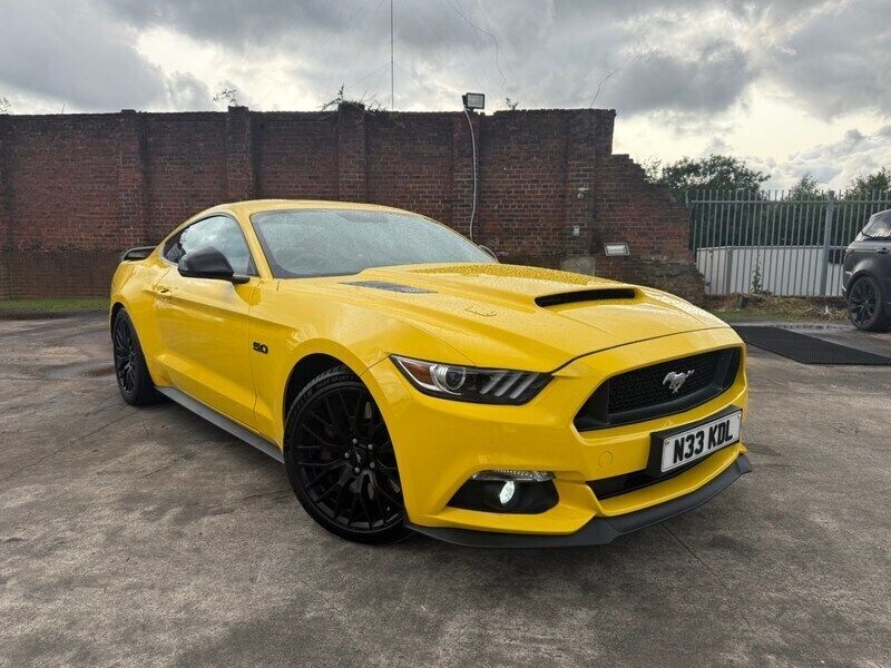 Yellow Used 2018 Ford Mustang GT Coupe | £29,995 (Fair price) - Image 1/4