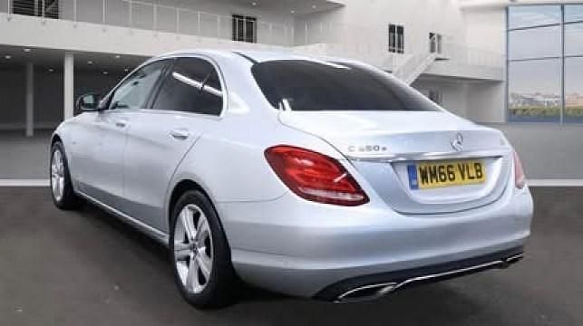 Used Mercedes C350e 2016 Silver Sedan