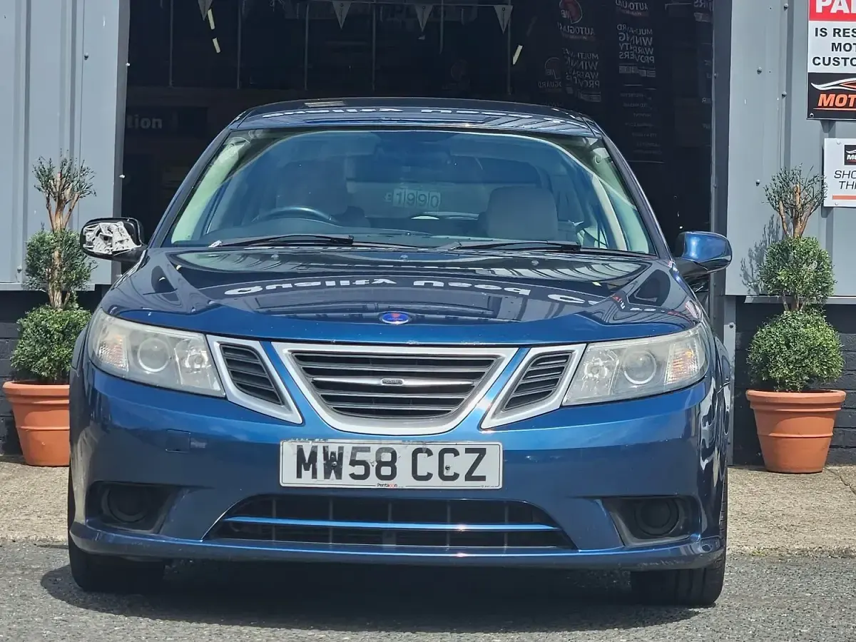 Used Saab 9-3 Linear 150 HP (110 kW) 2009 Blue Estate