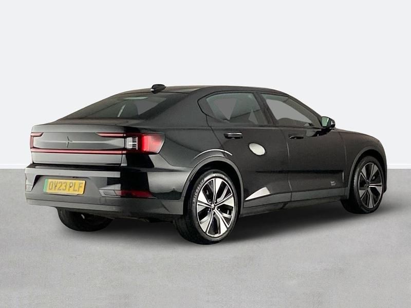 Begagnad Polestar 2 Long Range Single Motor 169 kW (231 HK) 2023 Svart Halvkombi