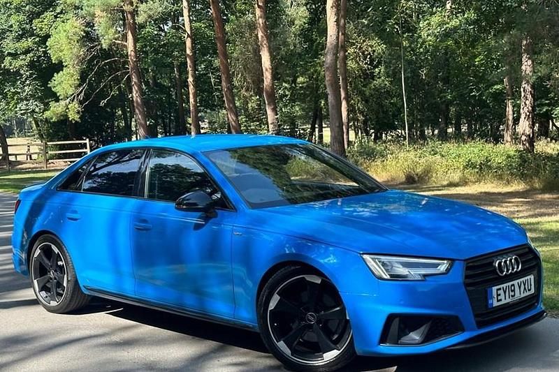 Blue Used 2019 Audi A4 Black Edition Sedan | £12,990 (Fair price) - Image 1/1