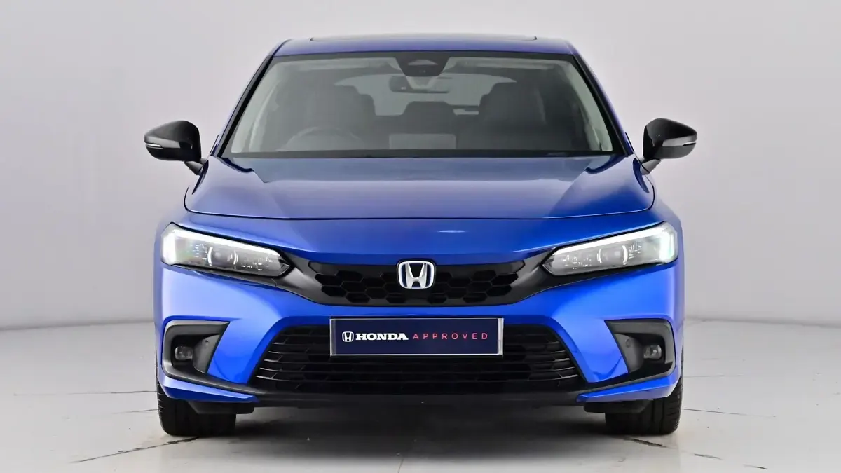Used Honda Civic Advance 184 HP (135 kW) 2023 Brilliant sporty blue Hatchback