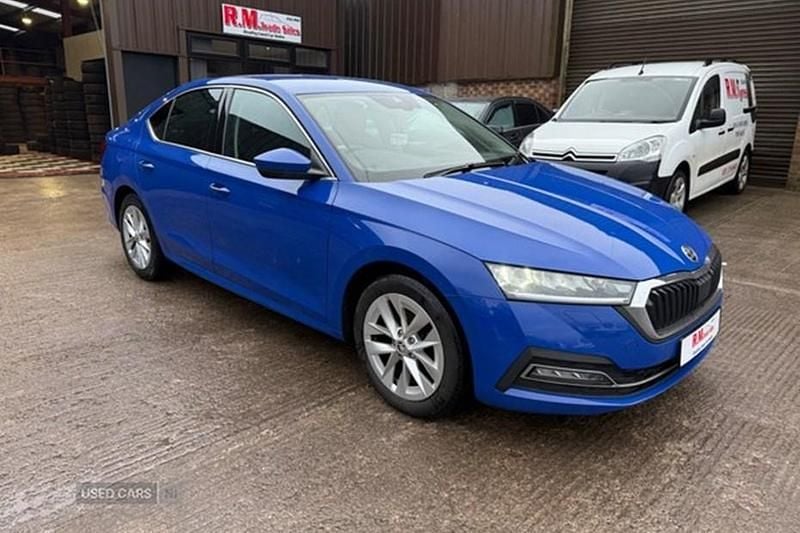 Used Skoda Octavia SE L 2021 Blue Hatchback