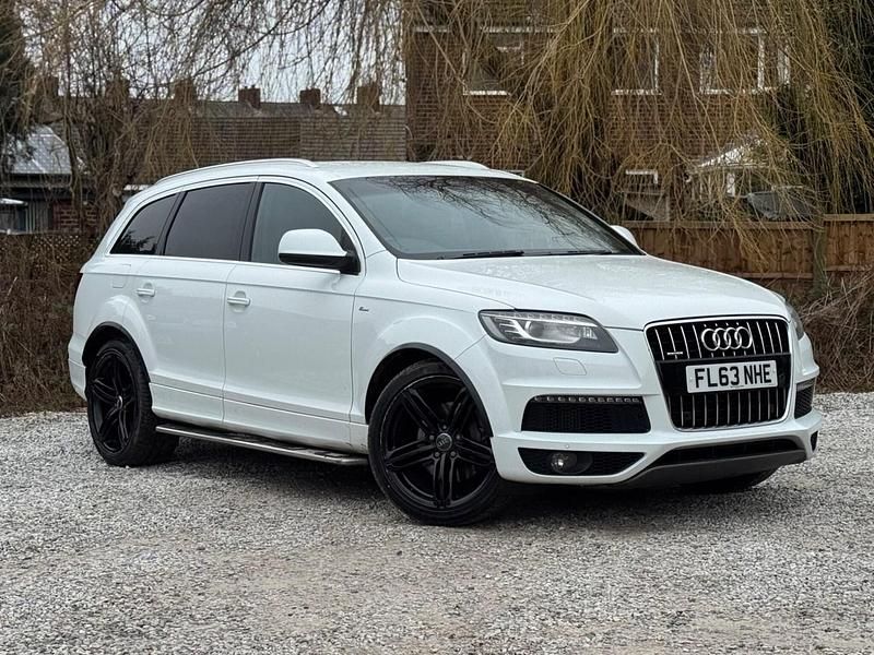 Used Audi Q7 S-line plus 245 HP (180 kW) 2013 White SUV