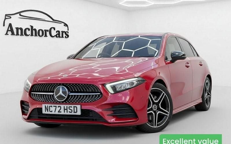 Begagnad Mercedes A180 AMG Line Premium 136 HK (100 kW) 2022 Halvkombi