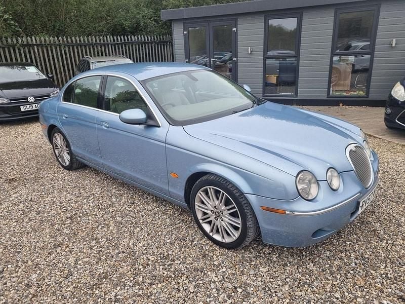 Blue Used 2007 Jaguar S-Type SE Sedan | £1,995 (Fair price) - Image 1/4